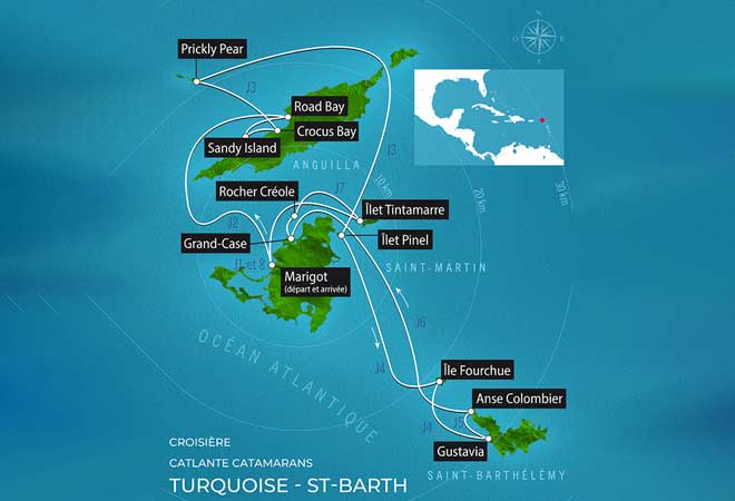 1 turquoise st martin et st barth croisiere en catamaran